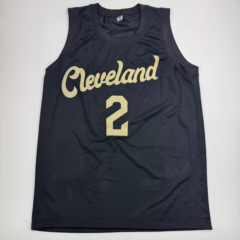 Autographed/Signed Ty Jerome Cleveland Black Basketball Jersey Beckett BAS COA