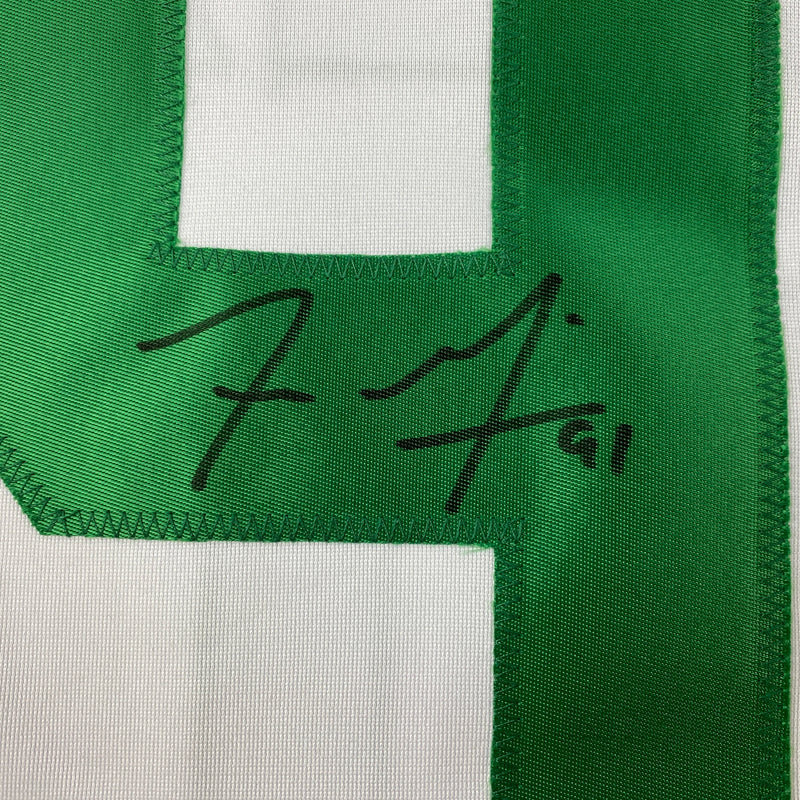 Autographed/Signed Tyler Seguin Dallas White Hockey Jersey JSA COA