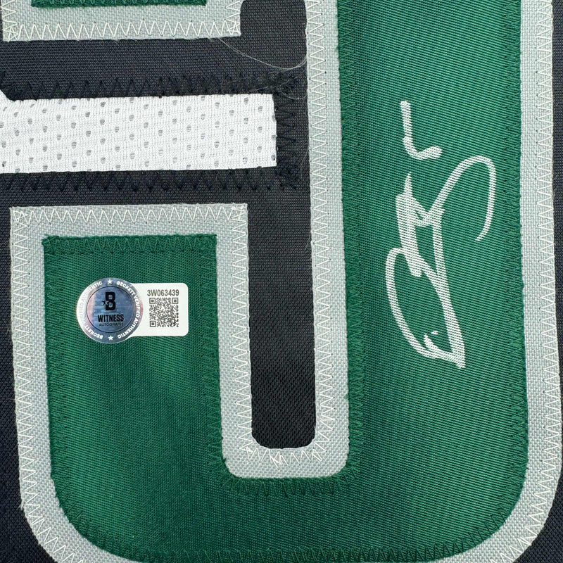 Autographed/Signed Donovan McNabb Philadelphia White Football Jersey JSA COA