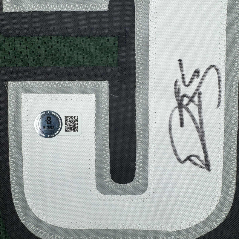 Autographed/Signed Donovan McNabb Philadelphia Green Football Jersey Beckett BAS COA