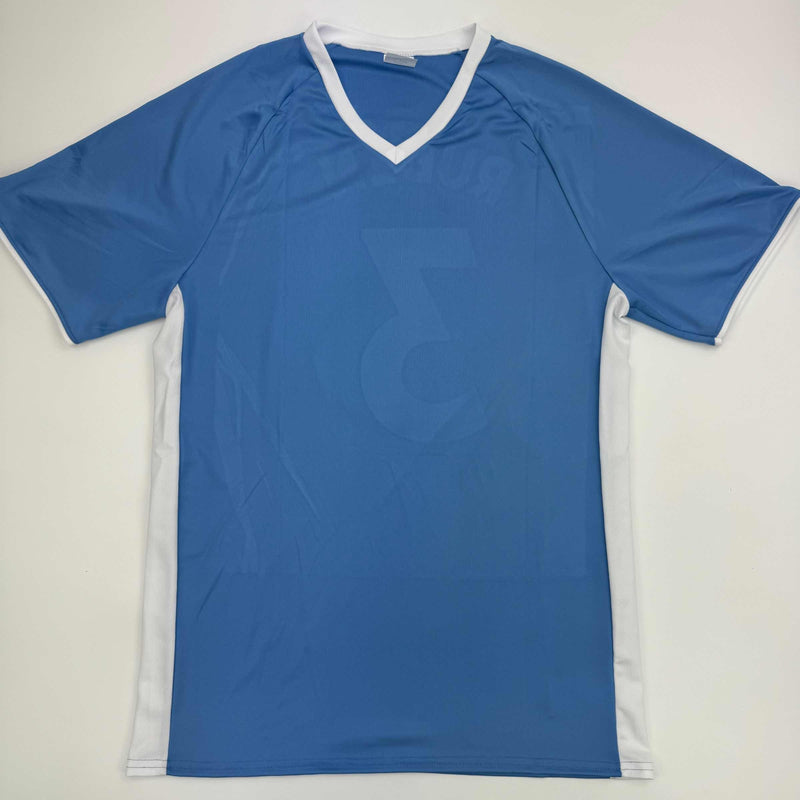 Autographed/Signed Ruben Dias Manchester City Blue Soccer Futbol Jersey Beckett BAS COA #2