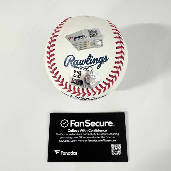 Autographed/Signed Jackson Holliday Rawlings Official Major League Baseball ROML Fanatics COA