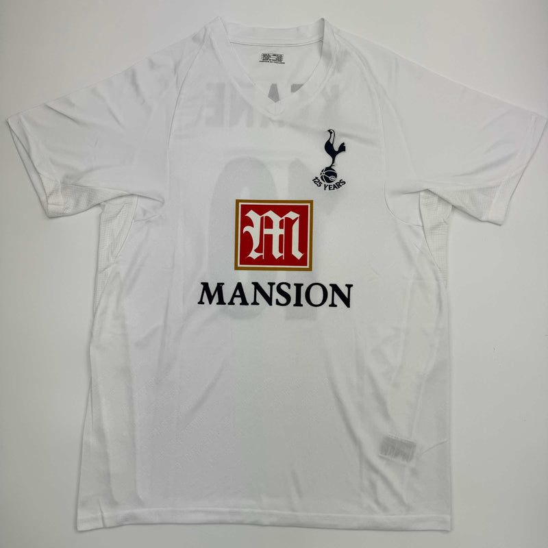 Autographed/Signed Robbie Keane Tottenham White Soccer Jersey Beckett BAS COA