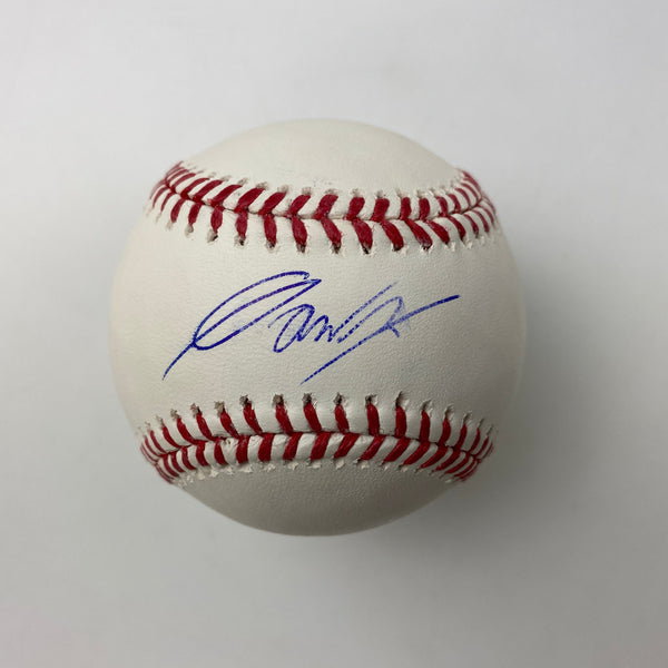 Autographed/Signed Gavin Lux Rawlings Official Major League Baseball ROML Fanatics COA