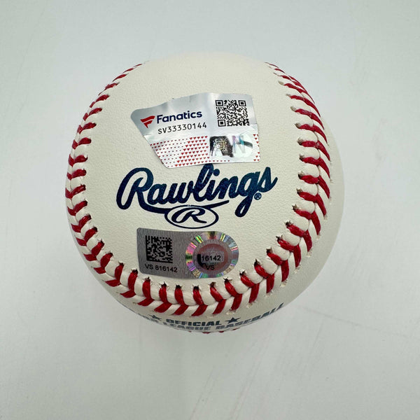 Autographed/Signed Nick Lodolo Rawlings Official Major League Baseball ROML Fanatics COA