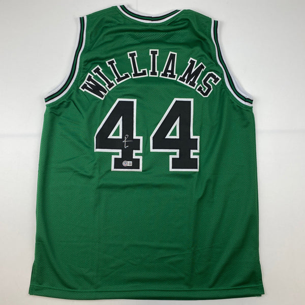 Autographed/Signed Patrick Williams Chicago Green Basketball Jersey Beckett BAS COA
