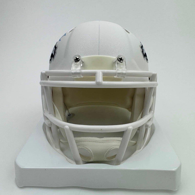 Autographed/Signed Patrick Surtain II Denver Broncos Alternate Mini Football Helmet Beckett BAS COA