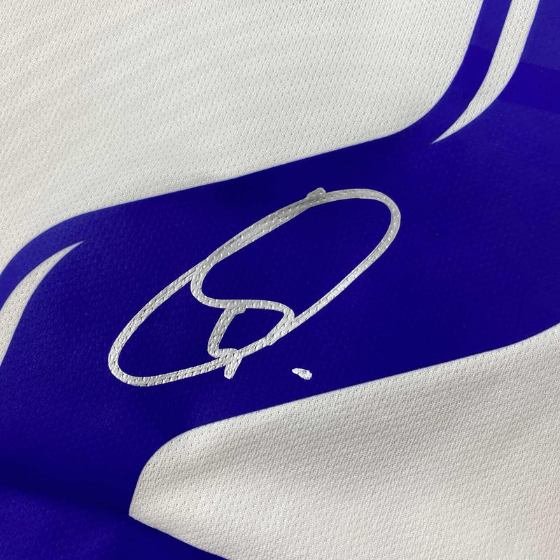 Autographed/Signed Vini Vinicius Jr. Real Madrid White Soccer Jersey Beckett BAS COA
