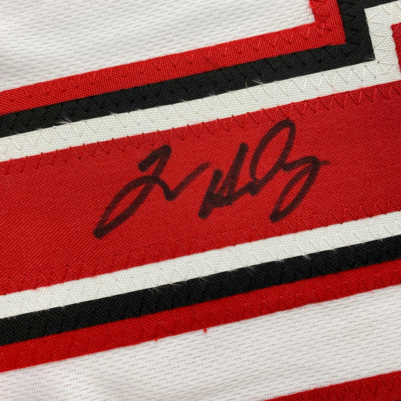 Autographed/Signed Tim Hardaway Miami White Basketball Jersey JSA COA