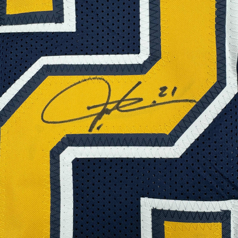 Autographed/Signed LaDainian Tomlinson San Diego Blue Color Rush Football Jersey Beckett BAS COA