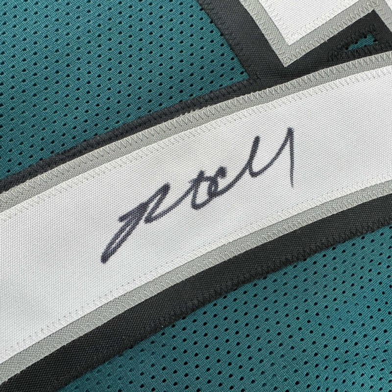 Autographed/Signed Brent Celek Philadelphia Green Football Jersey JSA COA