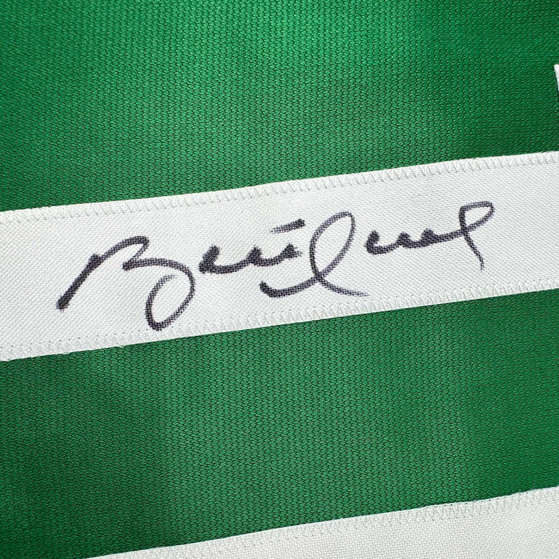 Autographed/Signed Brett Hull Dallas Green Hockey Jersey Beckett BAS COA