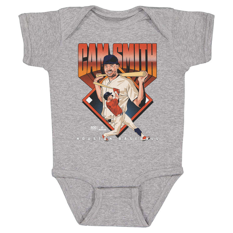 Cam Smith Houston Baseball Diamond WHT