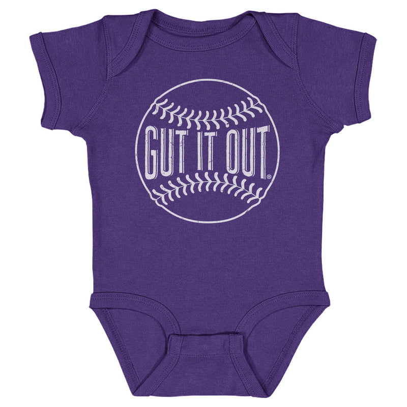 Gut It Out Foundation Baseball WHT