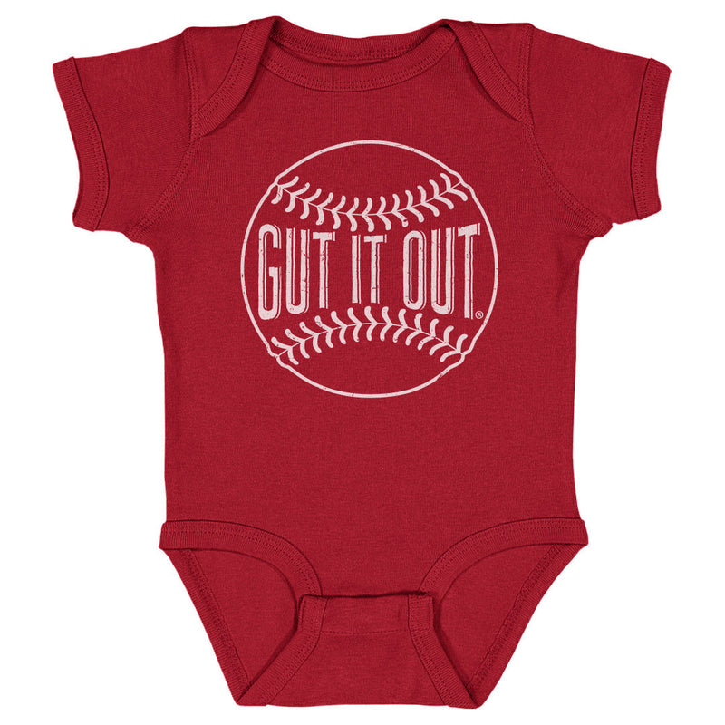Gut It Out Foundation Baseball WHT