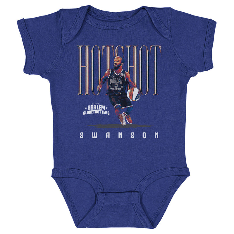 Hot Shot Swanson Harlem Globetrotters Nickname WHT
