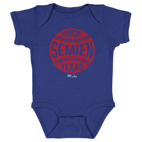 Marcus Semien Texas Vintage Baseball WHT