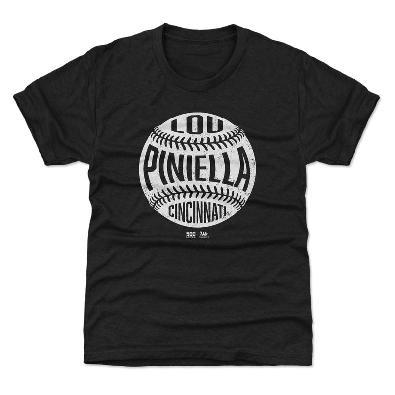 Lou Piniella Cincinnati Vintage Baseball WHT