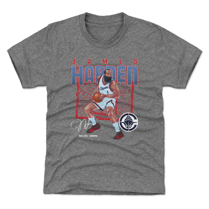James Harden Los Angeles Clippers Shattered WHT
