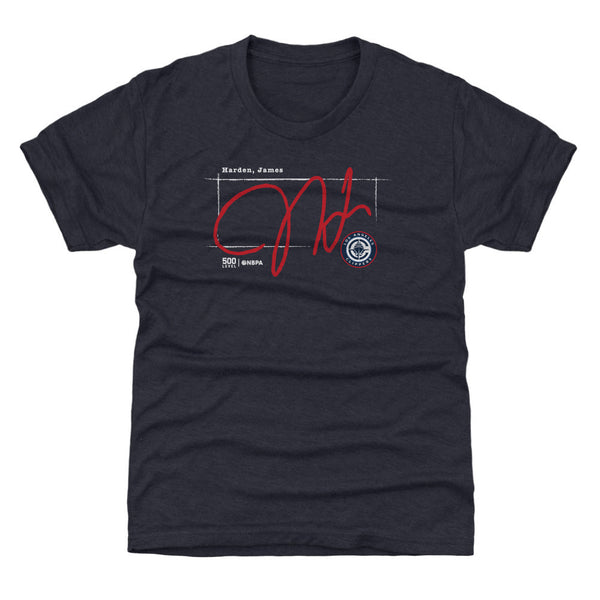 James Harden Los Angeles Clippers Signature WHT