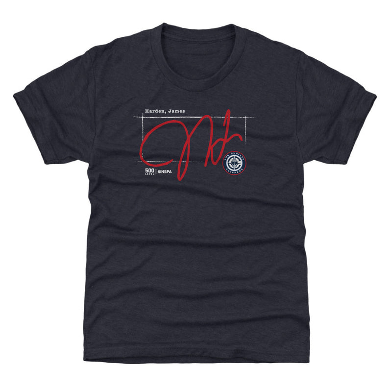 James Harden Los Angeles Clippers Signature WHT