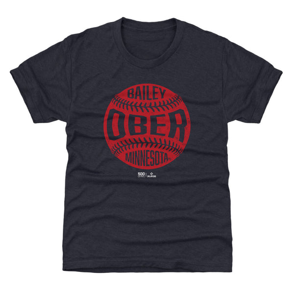 Bailey Ober Minnesota Vintage Baseball WHT