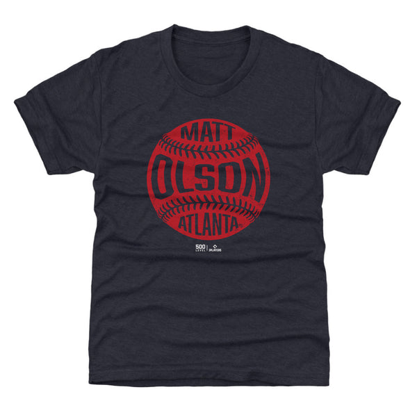 Matt Olson Atlanta Vintage Baseball WHT