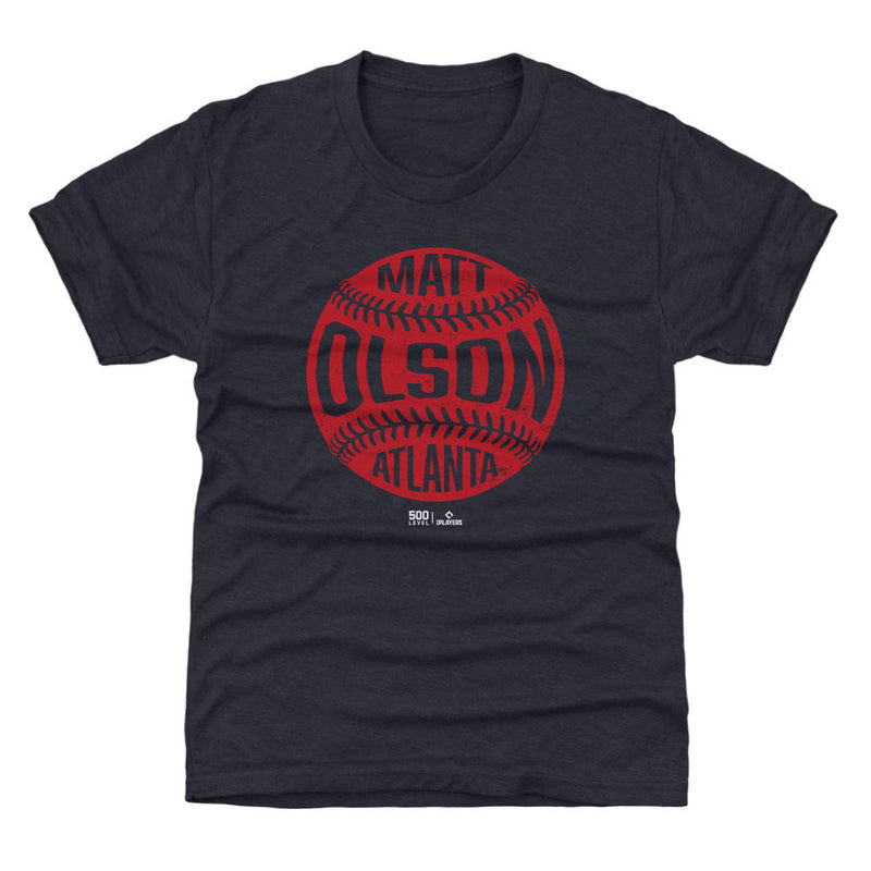 Matt Olson Atlanta Vintage Baseball WHT
