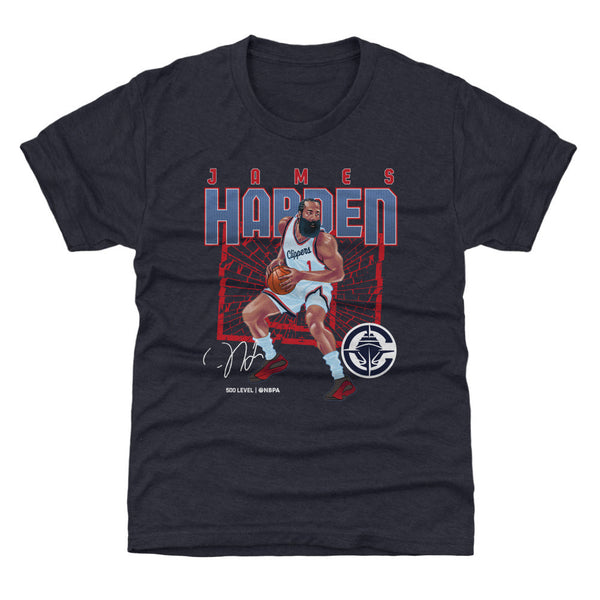 James Harden Los Angeles Clippers Shattered WHT