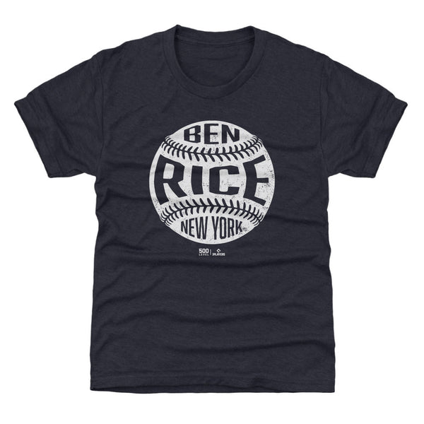 Ben Rice New York Y Vintage Baseball WHT