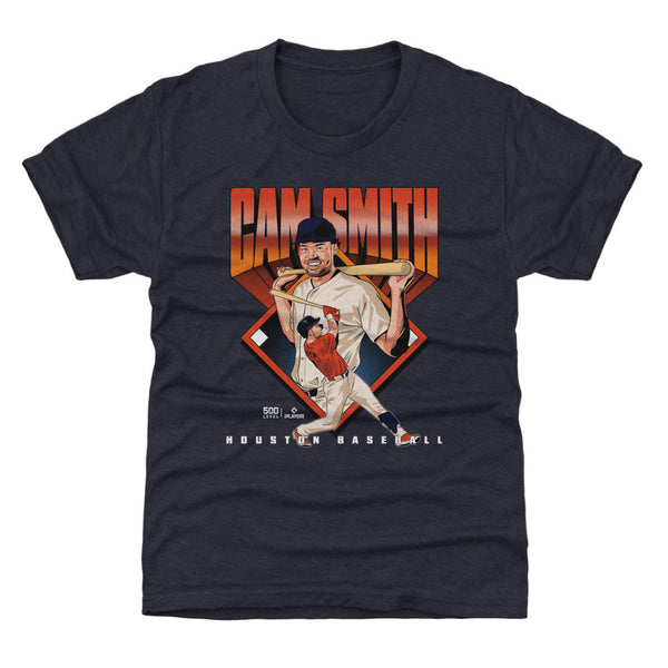 Cam Smith Houston Baseball Diamond WHT