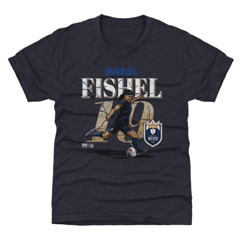 Mia Fishel Seattle Reign Cracked Number WHT