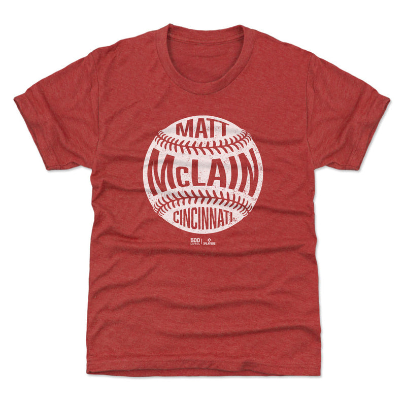 Matt McLain Cincinnati Vintage Baseball WHT