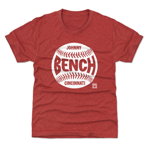Johnny Bench Cincinnati Baseball WHT