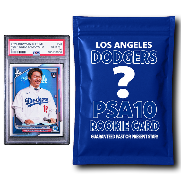 Los Angeles Dodgers PSA 10 Graded Rookie Card Mystery Pack