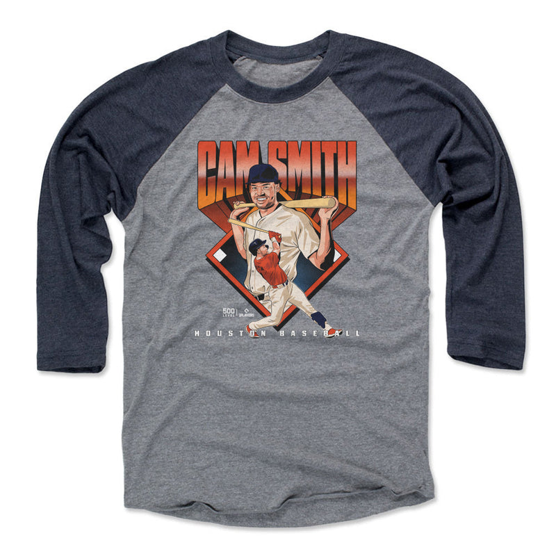 Cam Smith Houston Baseball Diamond WHT