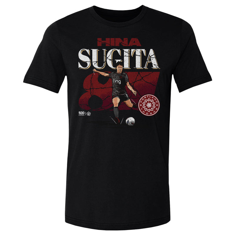 Hina Sugita Portland Thorns FC Cracked Number WHT