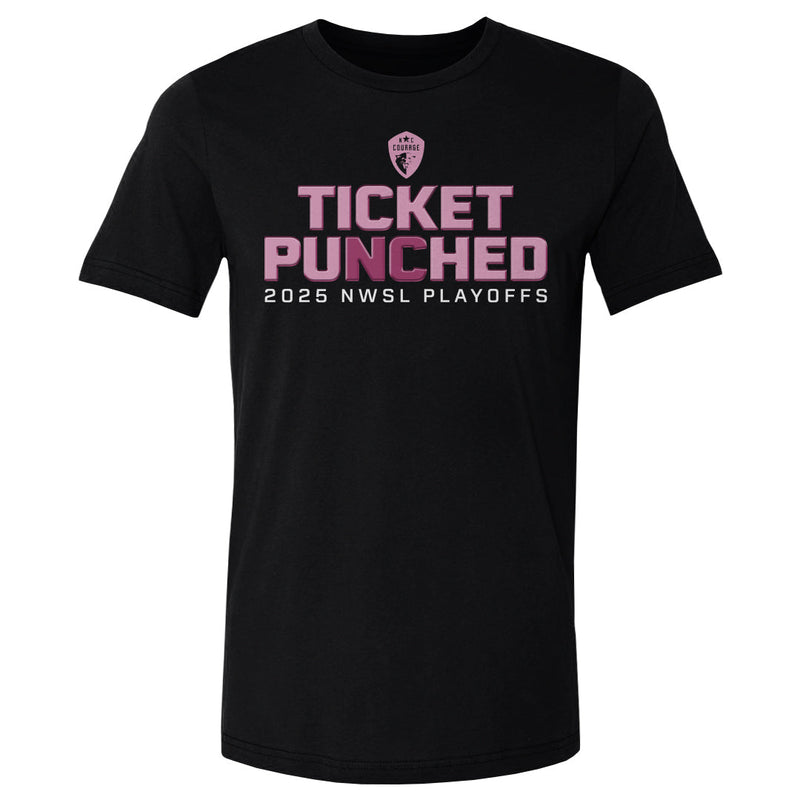 North Carolina Courage Ticket Punched 2025 WHT