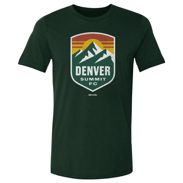 Denver Summit FC Vintage Primary Logo WHT