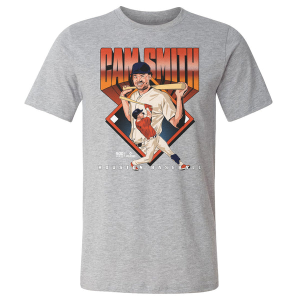 Cam Smith Houston Baseball Diamond WHT
