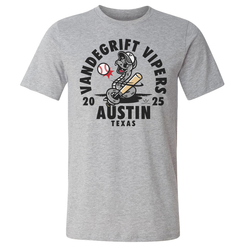 Crown Trio Vandegrift High School Baseball Mascot Snake WHT