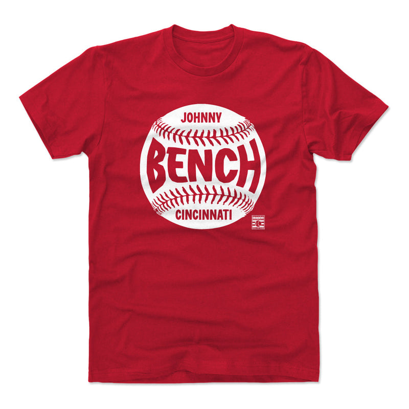 Johnny Bench Cincinnati Baseball WHT