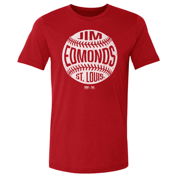 Jim Edmonds St. Louis Vintage Baseball WHT
