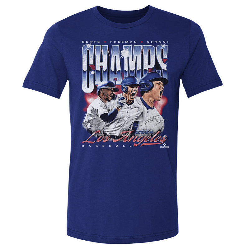 Los Angeles Baseball 2024 Champs Trio Vintage WHT