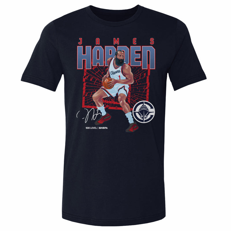 James Harden Los Angeles Clippers Shattered WHT