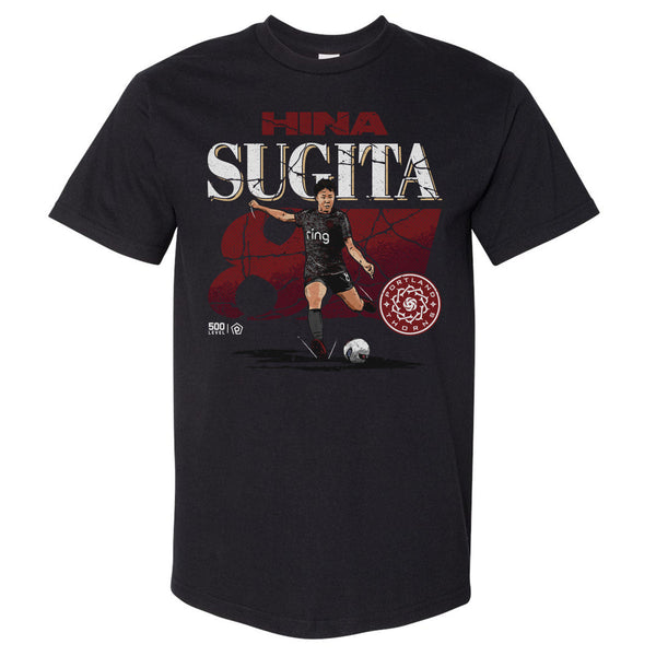 Hina Sugita Portland Thorns FC Cracked Number WHT