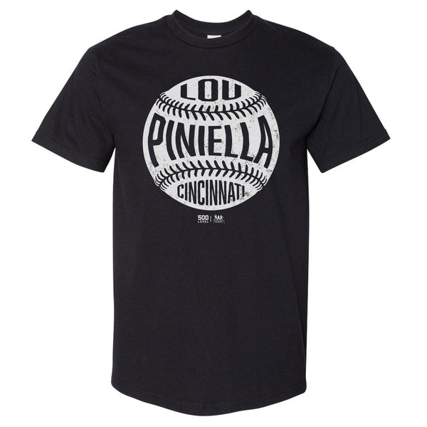 Lou Piniella Cincinnati Vintage Baseball WHT