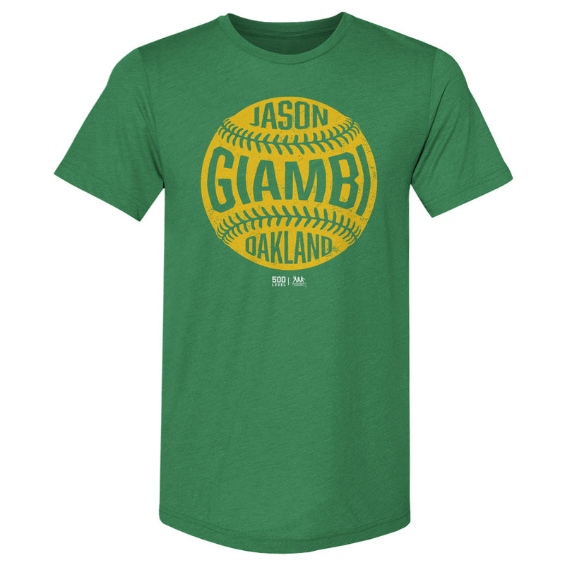 Jason Giambi Oakland Vintage Baseball WHT