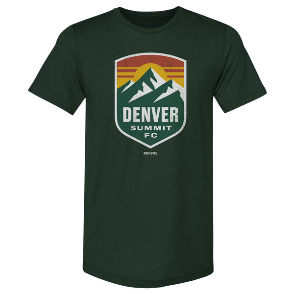 Denver Summit FC Vintage Primary Logo WHT
