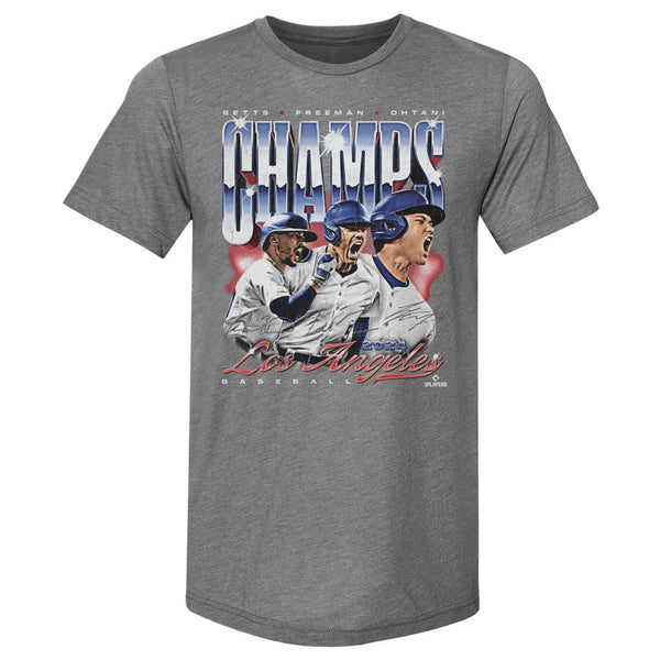Los Angeles Baseball 2024 Champs Trio Vintage WHT
